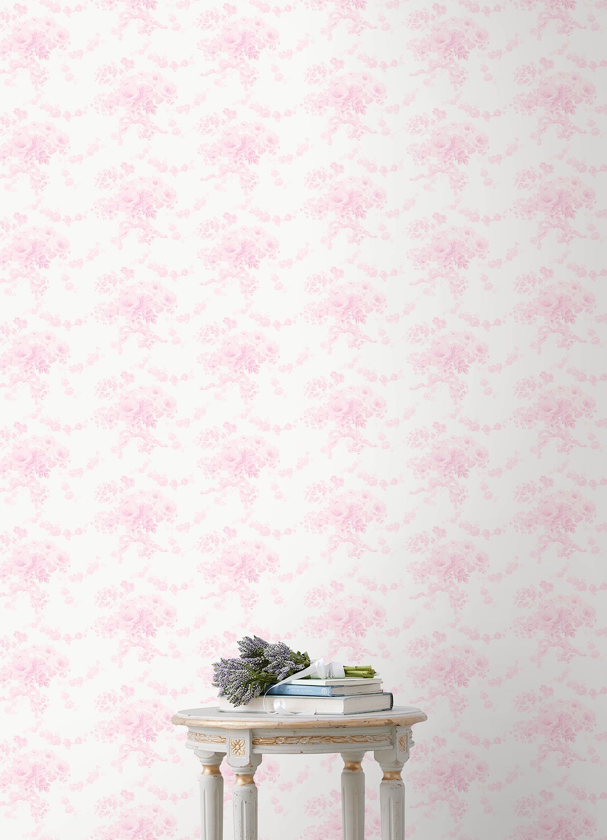 Champagne Harbor Pink Dream by LoveShackFancy Botanical Floral Wallpaper – A-Street Prints AST6445