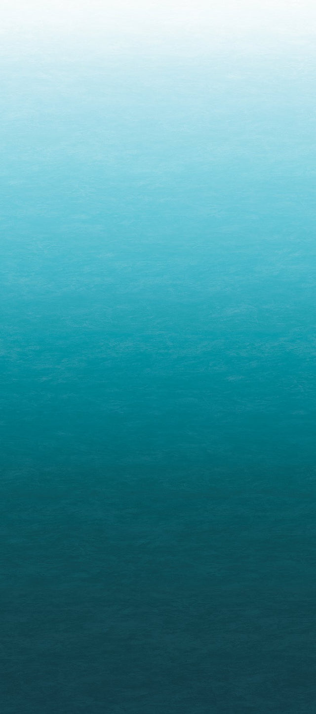 Caribbean Sea Teal Blue Ombre Wall Mural in Teal Blue Gradient - A-Street Prints ASTM5043
