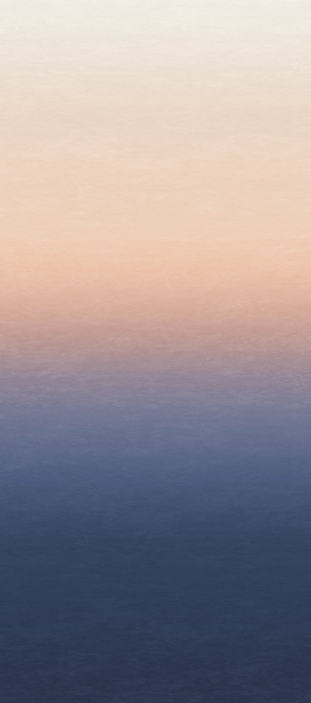 Sunrise Orange & Blue Ombre Wall Mural with Modern Gradient Pattern - A-Street Prints ASTM5044