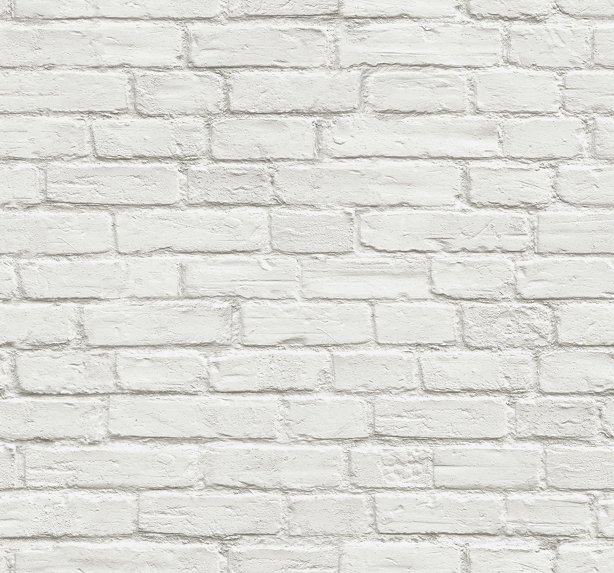 Vintage White Brick off-white peel and stick vinyl wallpaper