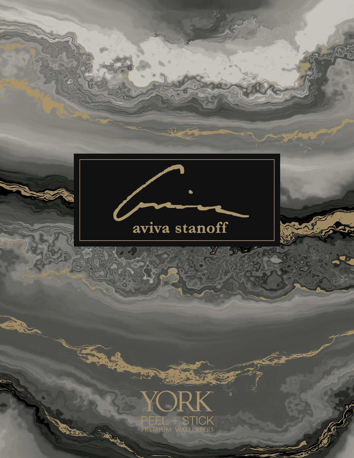 Shifting Sands Onyx by York Wallcoverings Peel & Stick Wallpaper – PSW1561RL