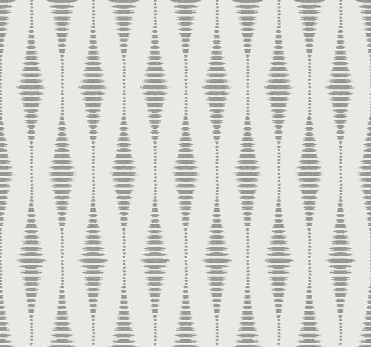Diamond Stripe geometric wallpaper pattern in Celestial Blue and Pearl
