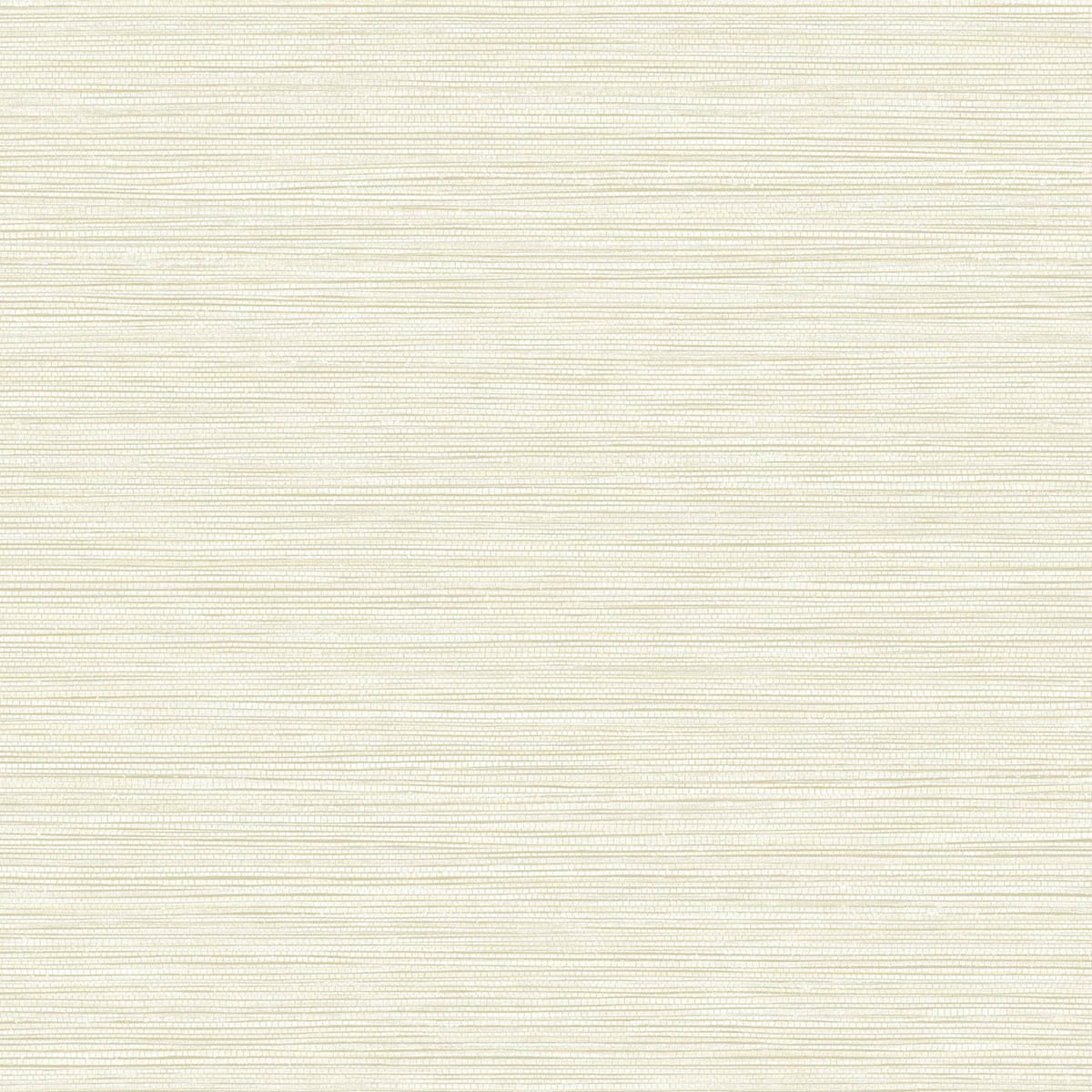 Grasslands Pearl faux grasscloth textured wallpaper in off-white