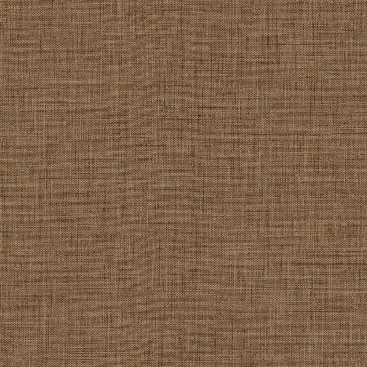 Easy Linen wallpaper in Copper with a matte linen-look texture