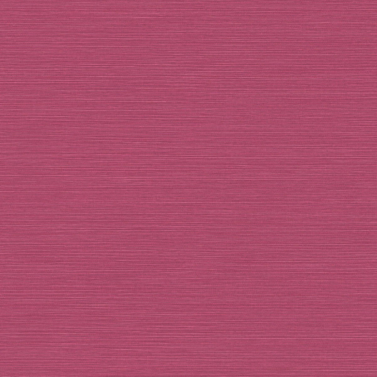 Magenta faux grasscloth texture wallpaper with a fine horizontal woven look and matte finish.