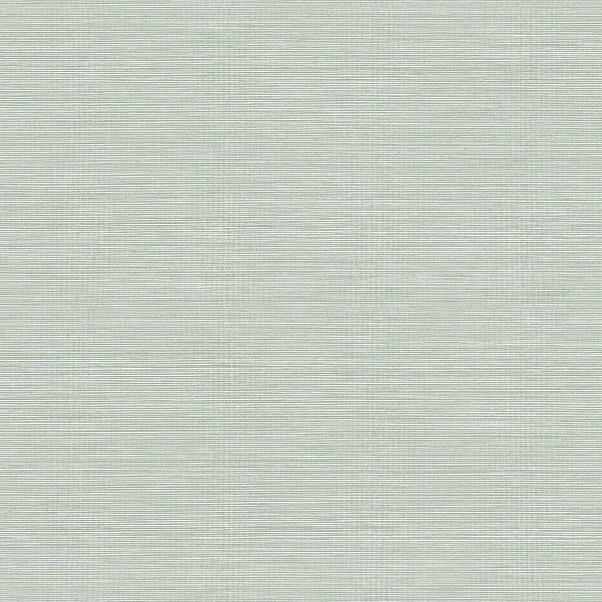 Seabrook Designs Coastal Hemp wallpaper in Tender Green faux grasscloth texture
