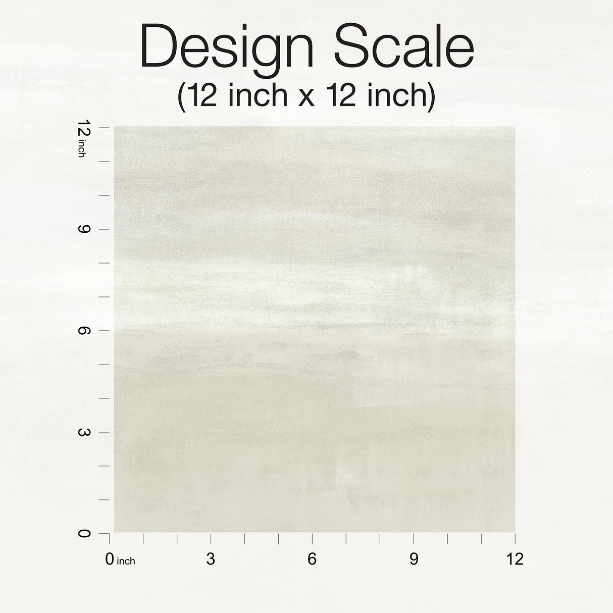 Serene Reflection Natural Wallpaper with Textured Abstract Horizontal Band - York CC1254