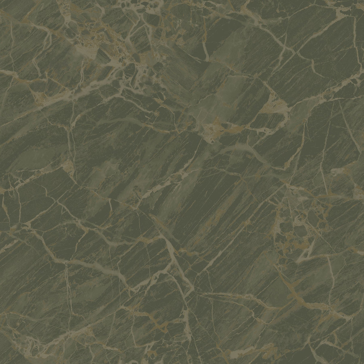 Jade Jasper Green Metallic Stone Peel & Stick Wallpaper - NuWallpaper CJS6326