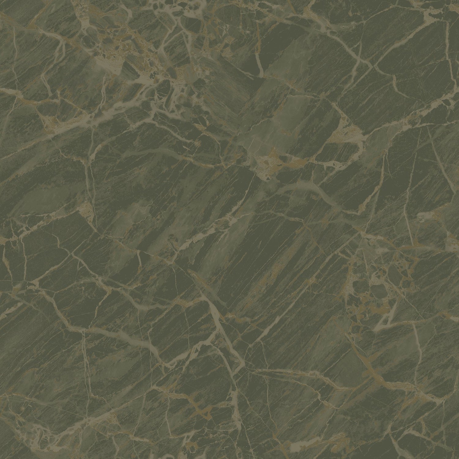 Jade Jasper Green Metallic Stone Peel & Stick Wallpaper - NuWallpaper CJS6326