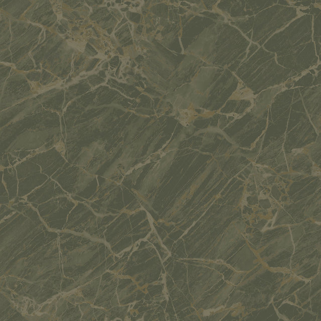 Jade Jasper Green Metallic Stone Peel & Stick Wallpaper - NuWallpaper CJS6326