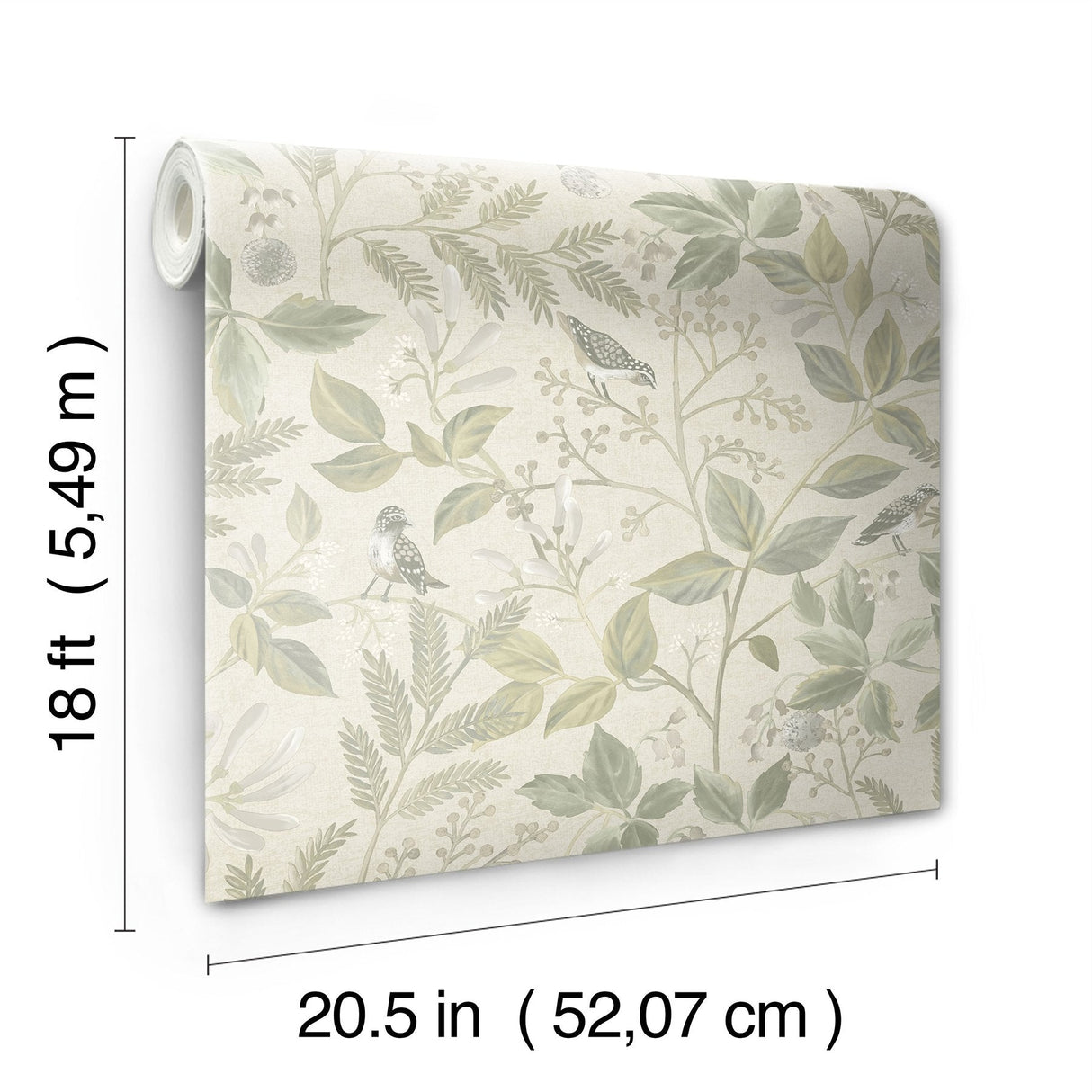 Emerson Sage Peel & Stick Wallpaper SAMPLE