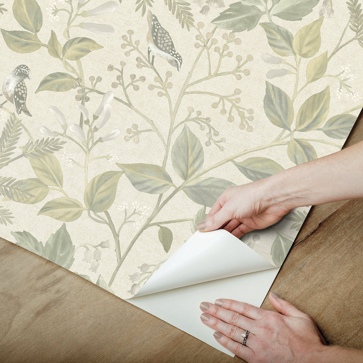 Emerson Sage Peel & Stick Wallpaper SAMPLE