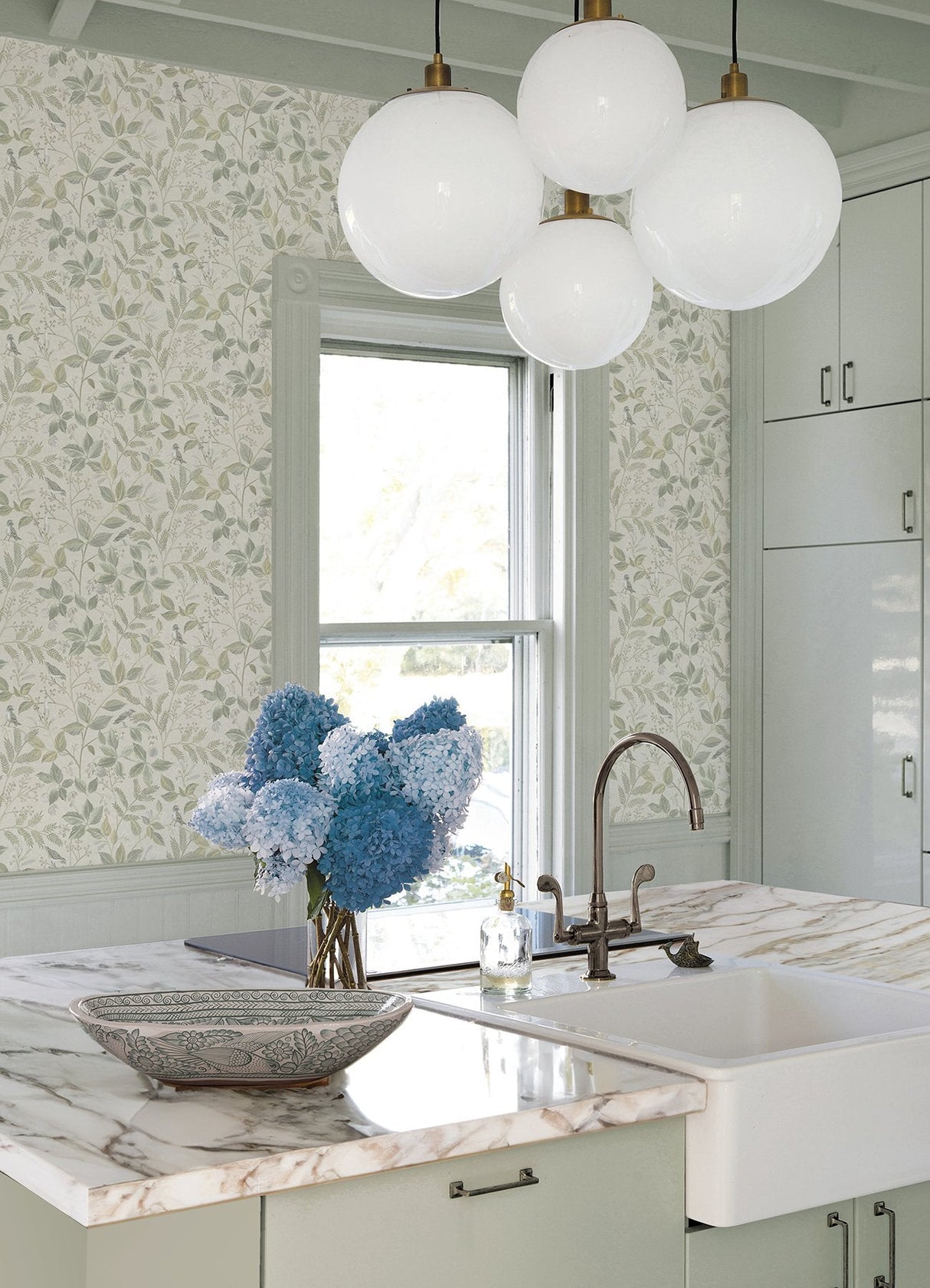 Emerson Sage Peel & Stick Wallpaper SAMPLE