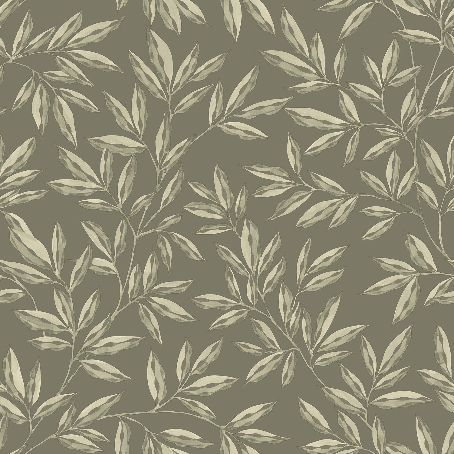 Rowan Olive Peel & Stick Wallpaper
