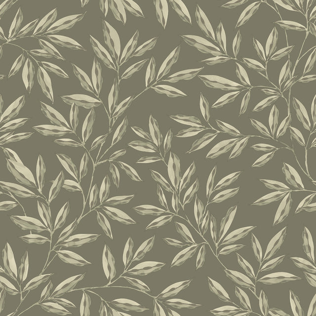Rowan Olive Peel & Stick Wallpaper
