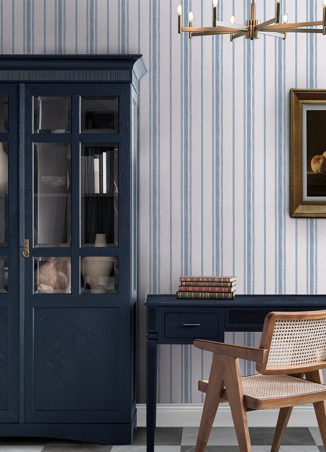 Alcott Sapphire Peel & Stick Wallpaper