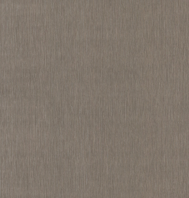 Tuck Stripe Brown Wallpaper with Textured Vertical Stripe - York COD0514N