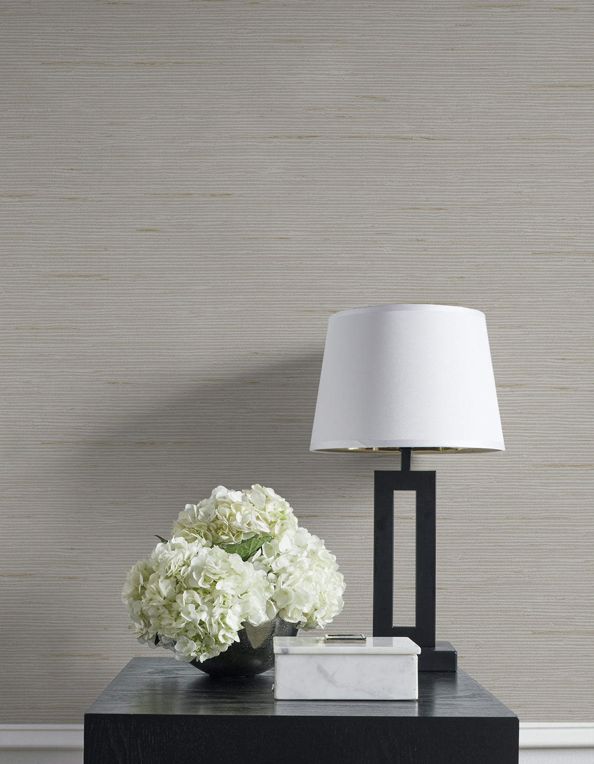 Vantaa Sunkist by A Lot More Textures Faux Grasscloth Vinyl Wallpaper – Seabrook Designs CP90225