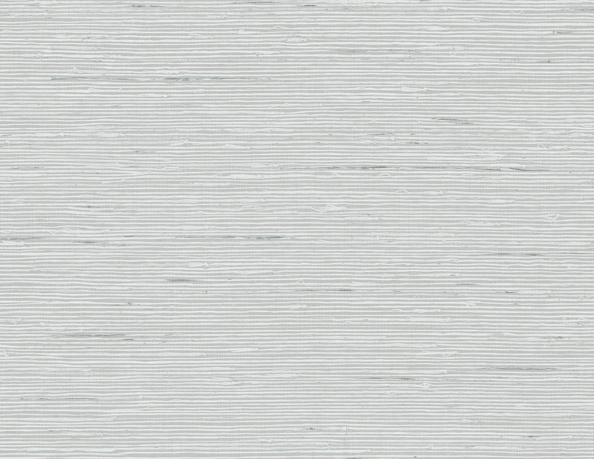 Vantaa Fog faux grasscloth textured wallpaper in grey tones