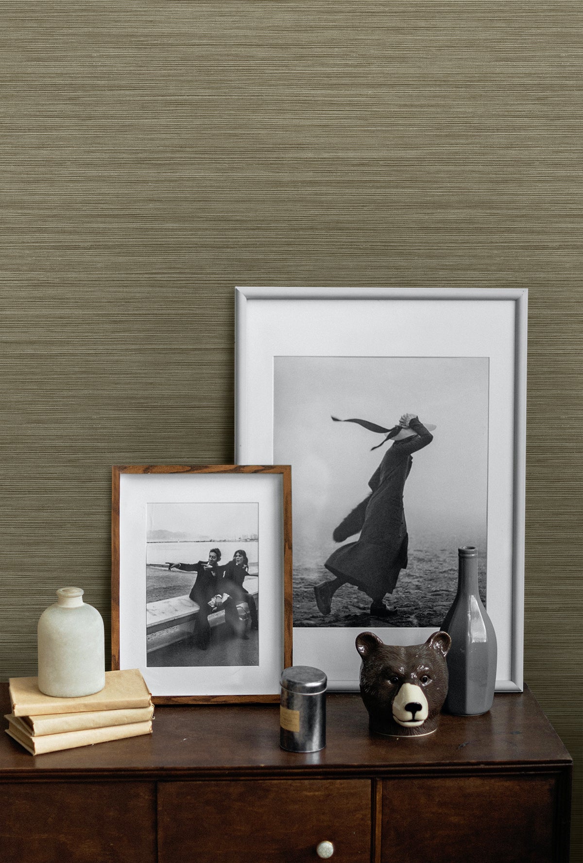 Rauma Almond by Seabrook Designs Faux Grasscloth Vinyl Wallpaper – Seabrook Designs CP92207