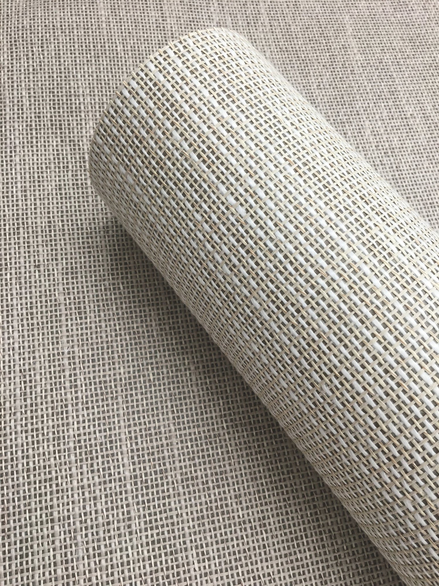 Madeira Wheat Paper Weave Wallpaper with Bohemian Textured Weave - York CR9201