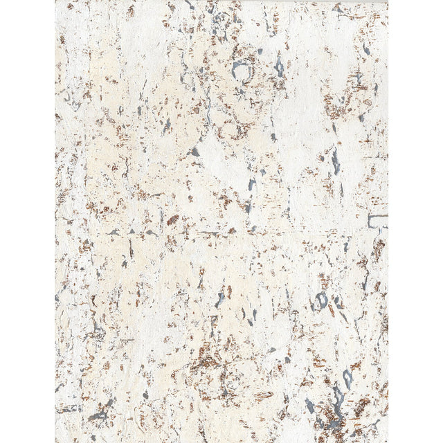 Cork White & Black Wallpaper with Metallic Accents Candice Olson Casual Elegance, Random Match, Unpasted Heavyweight Paper, 36 in x 24 ft Roll - York CX1200
