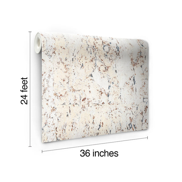 Cork White & Black Wallpaper with Metallic Accents Candice Olson Casual Elegance, Random Match, Unpasted Heavyweight Paper, 36 in x 24 ft Roll - York CX1200