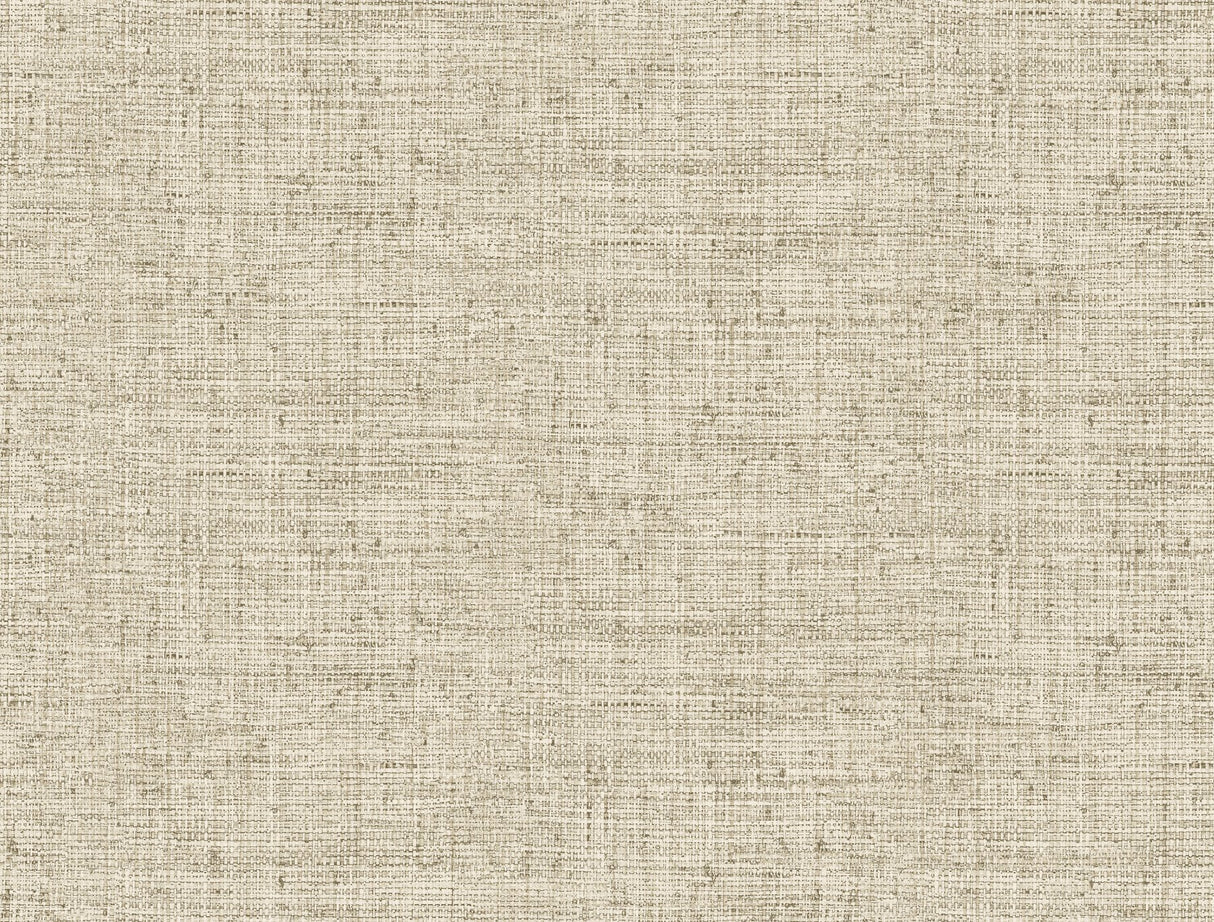Papyrus Weave Beige Wallpaper Faux Grasscloth Sure Strip - York CY1556