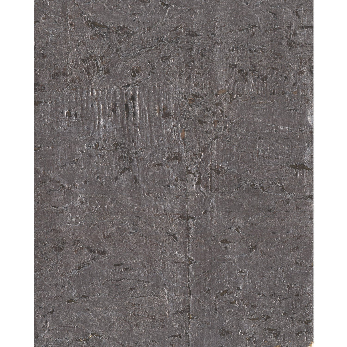 Cork Gold & Silver Metallic Wallpaper with Genuine Cork Texture - York CZ2483