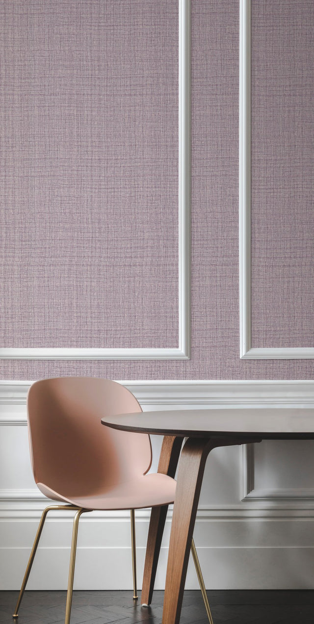 Caprice Purple Wallpaper with Woven Texture - York DA3514N