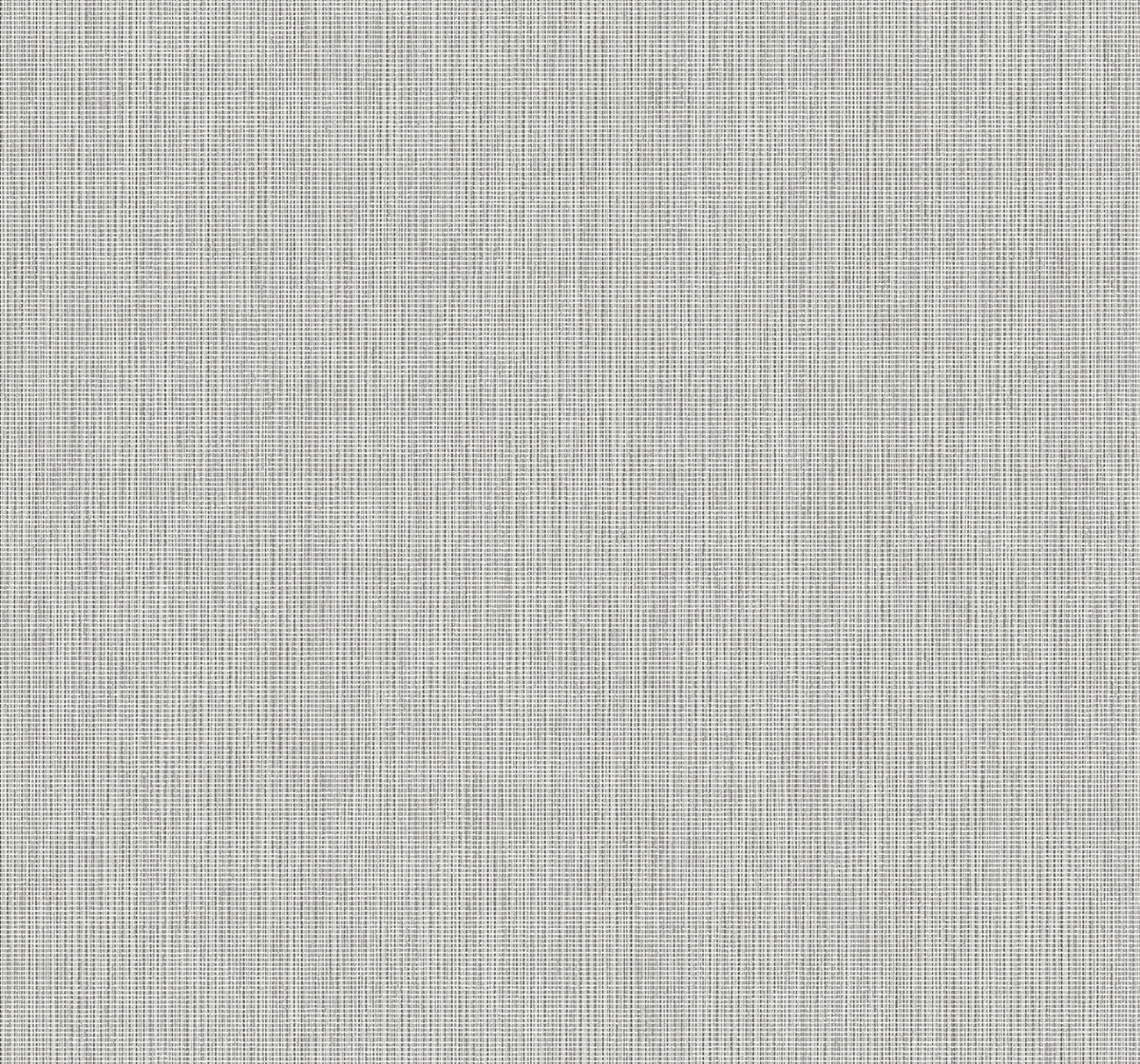 Queens Weave Alloy by Collins & Company Textured Weave Wallpaper – Collins & Company DC61003-Sample