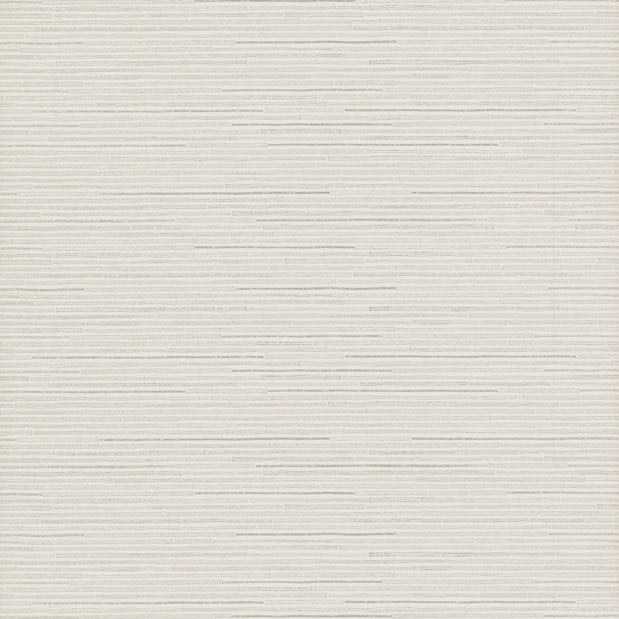 Ribbon Bamboo White & Silver Metallic Wallpaper with Metallic Textured Bamboo Stripes - York DD3833