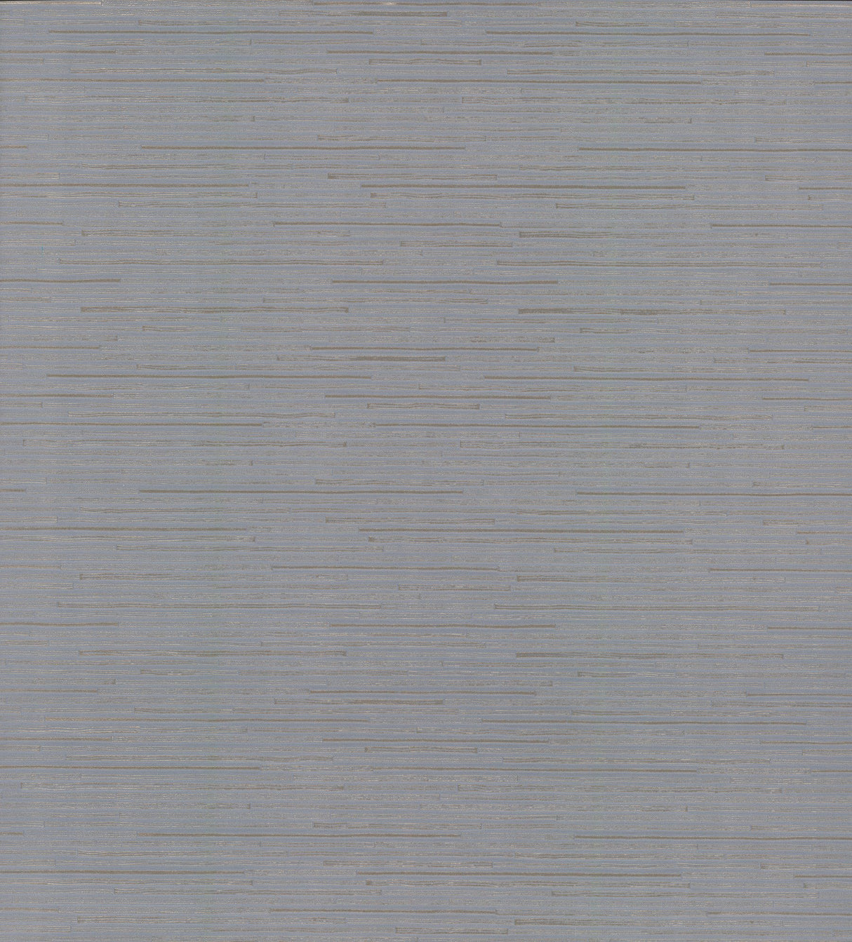Ribbon Bamboo Blue & Silver Metallic Wallpaper with Horizontal Bamboo Streamers - York DD3834