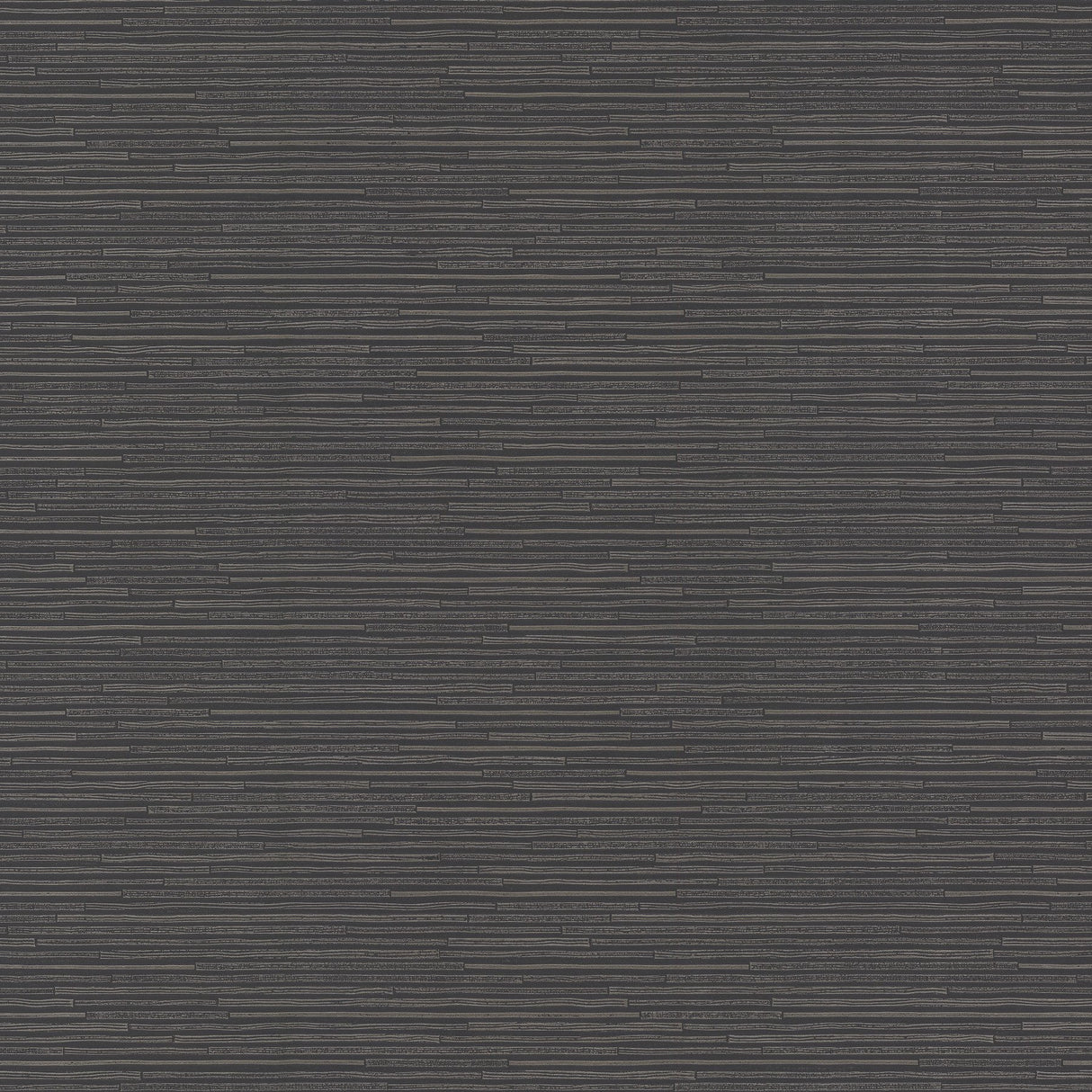 Ribbon Bamboo Black & Silver Metallic Wallpaper with Metallic Bamboo Streamer Texture - York DD3835