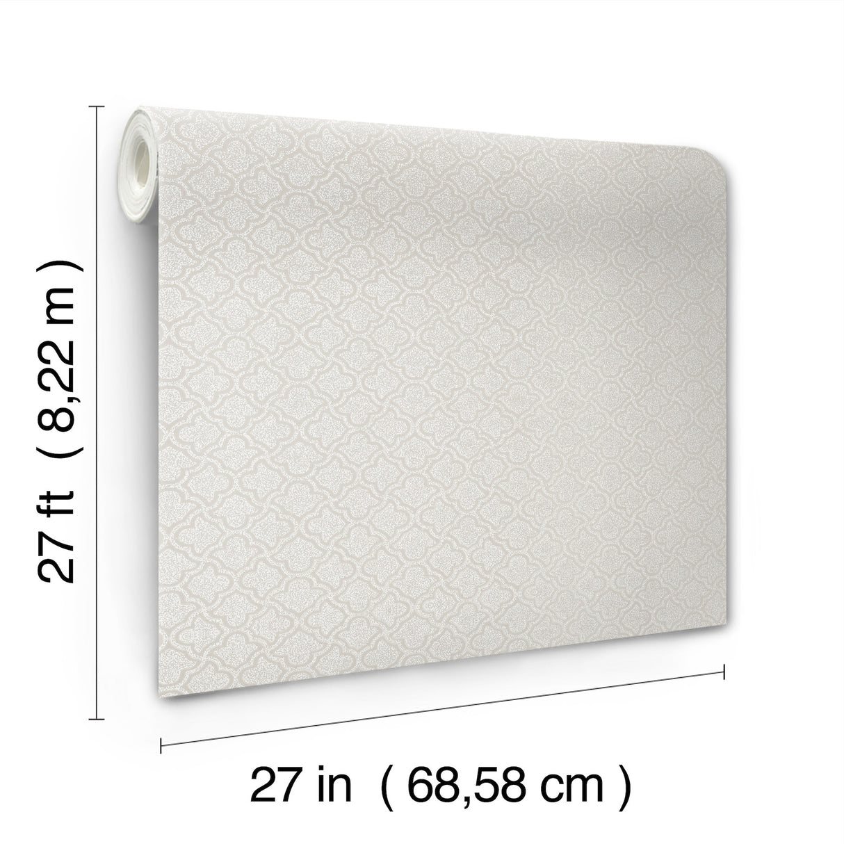 Uptown Glam Beige by Candice Olson Glass Bead Damask Wallpaper – York Designer Series DF3337