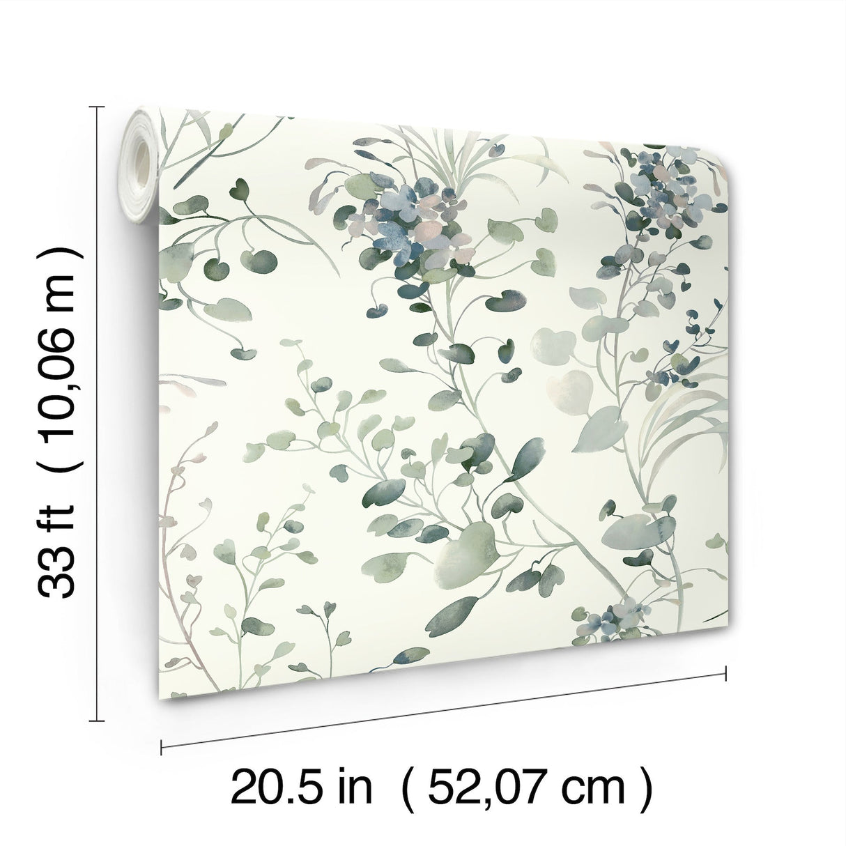 Spring Whispers Jade by Candice Olson Botanical Wallpaper – York Designer Series DF3341