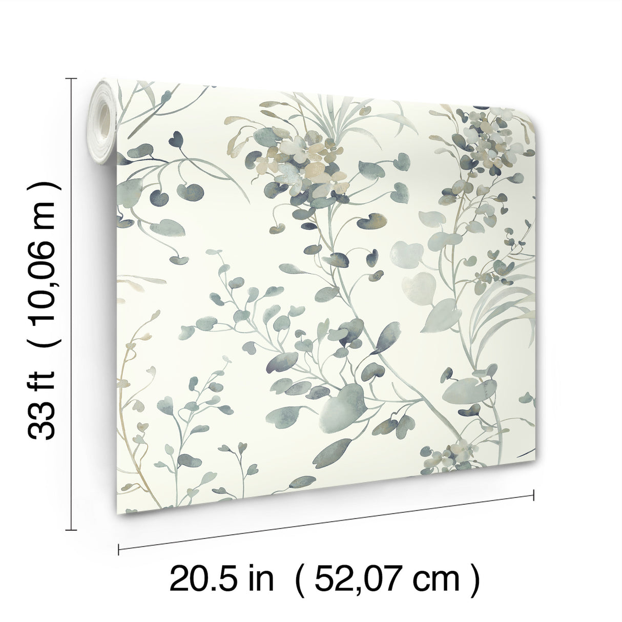Spring Whispers Moss by Candice Olson Botanical Wallpaper – York Designer Series DF3344