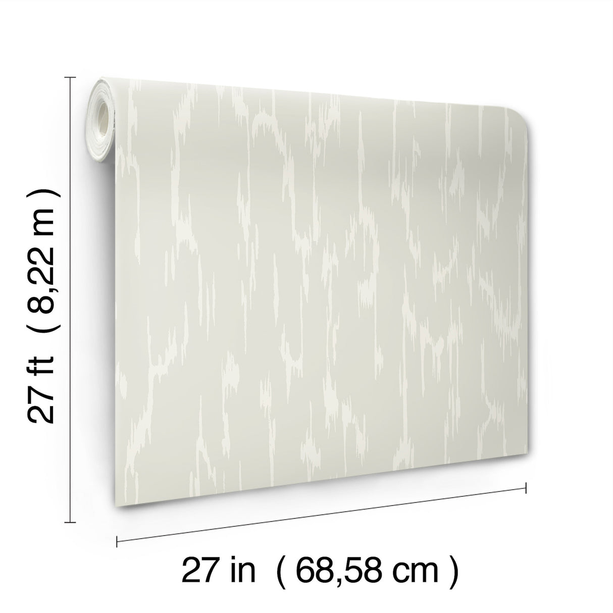Flowing Light Grey by Candice Olson Textured Abstract Non Woven Wallpaper – York Designer Series DF3361