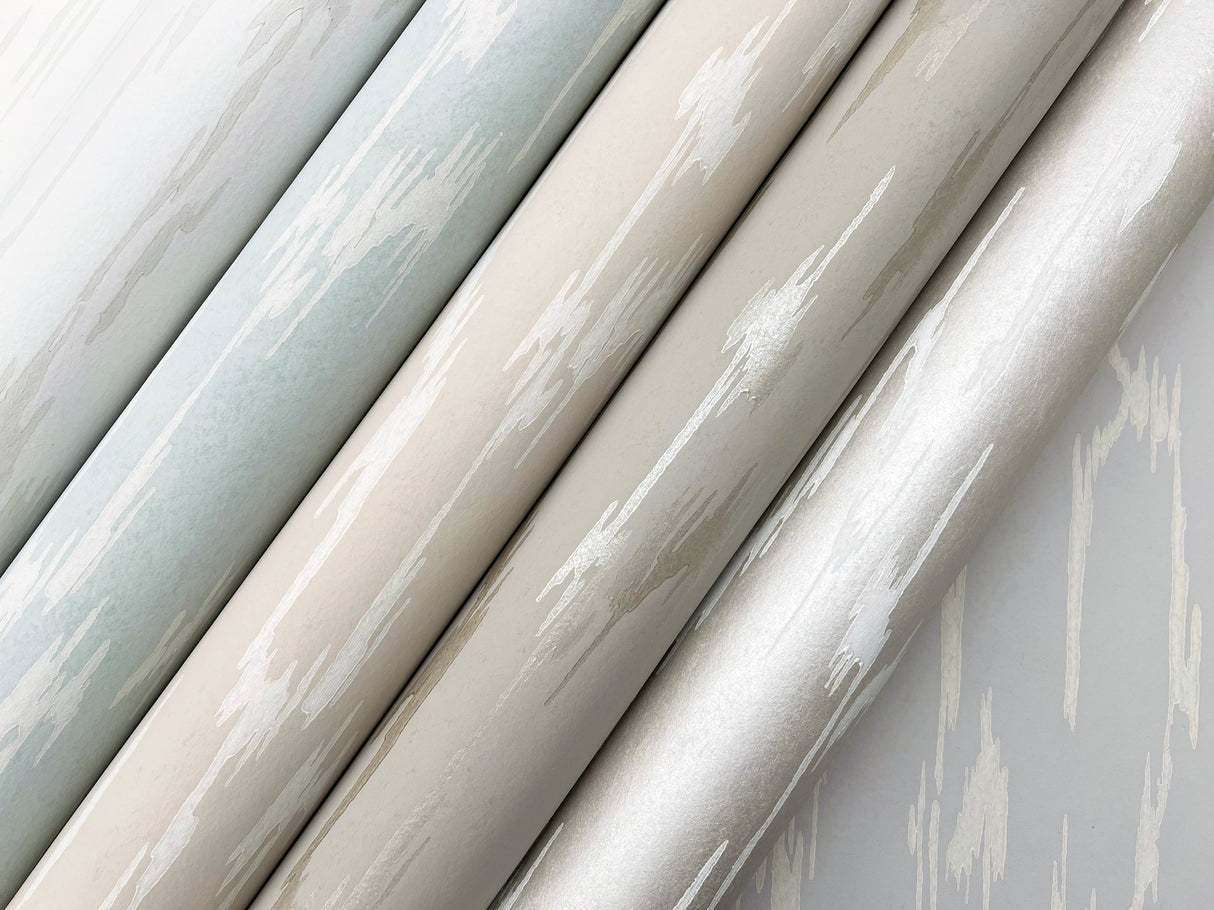 Flowing White by Candice Olson Textured Abstract Wallpaper – York Designer Series DF3365