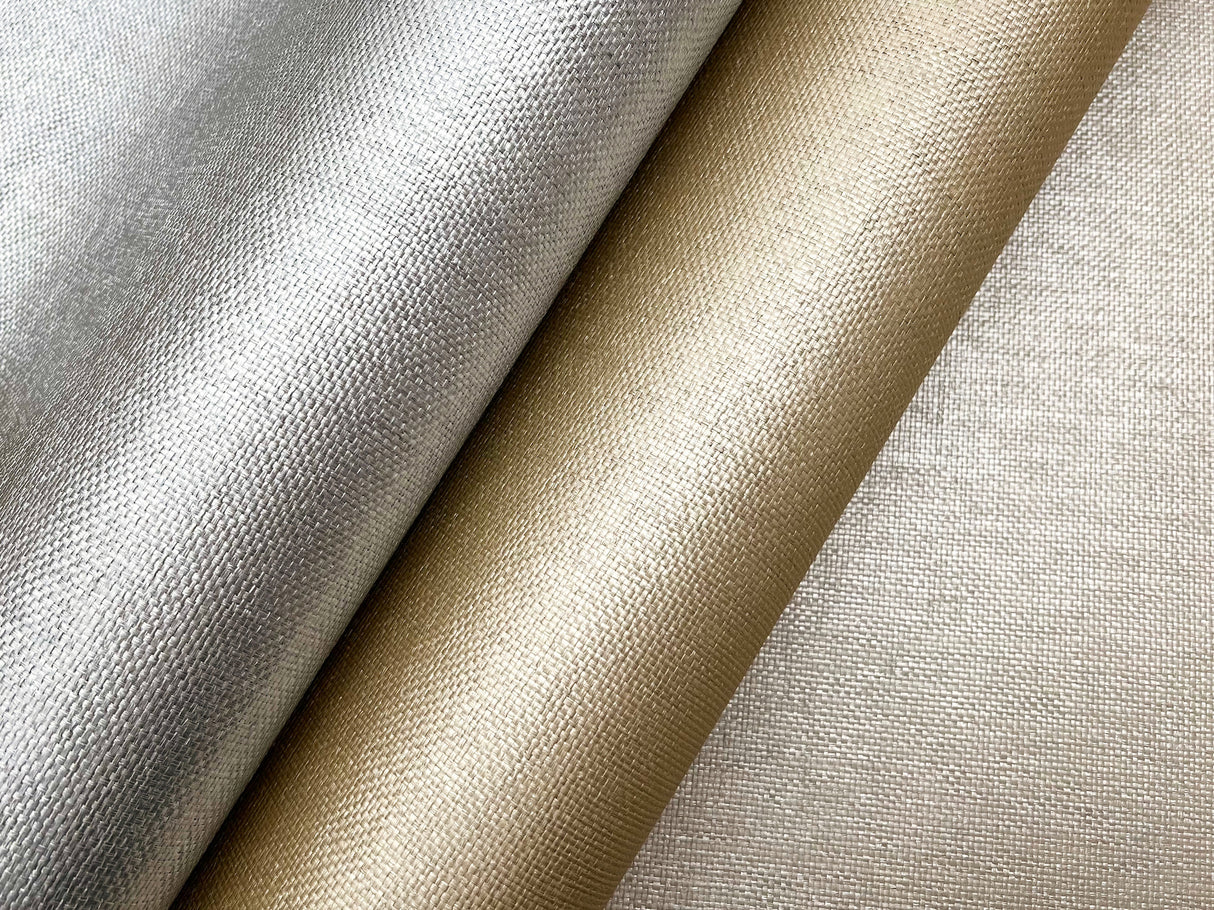 Woven Glimmer Glint by Candice Olson Textured Metallic Wallpaper – York Designer Series DF3398