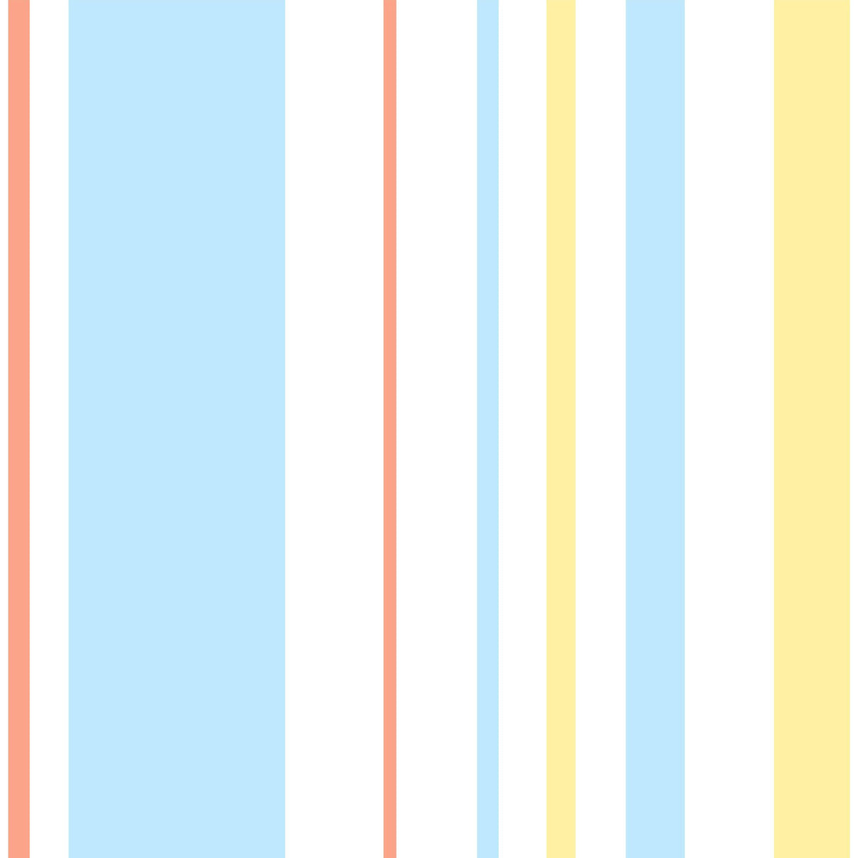 Disney & Pixar Toy Story 4 Owens Stripe Blue & Orange Wallpaper with Stripe Pattern - York DI0909