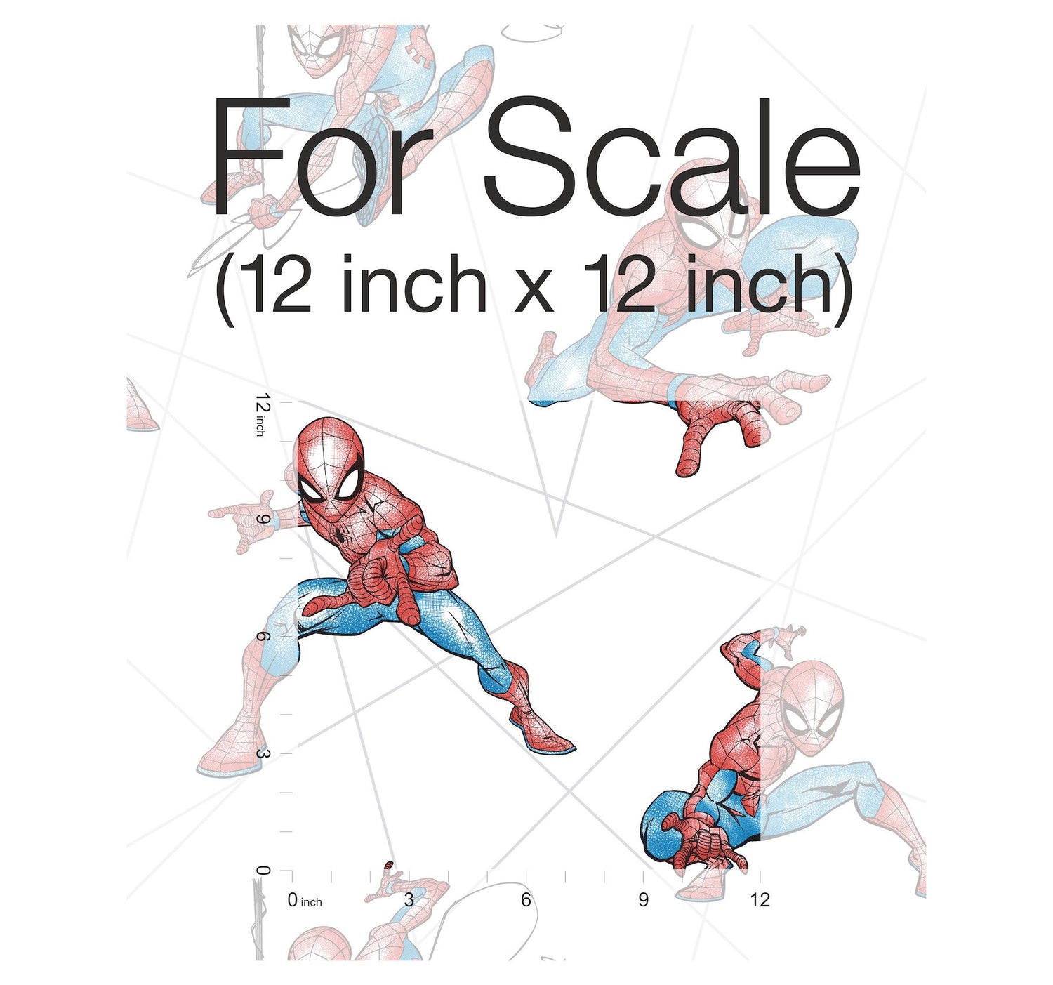 Spider-Man Fracture Blue & Grey Wallpaper with Comic Superhero Motif - York DI0939
