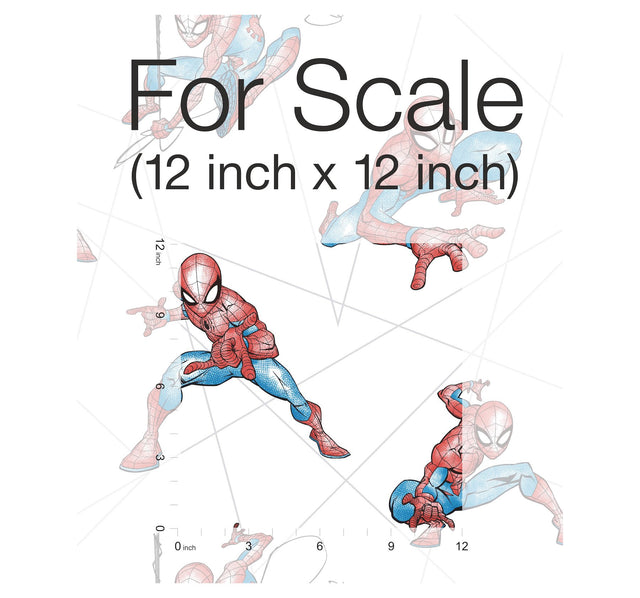 Spider-Man Fracture Blue & Grey Wallpaper with Comic Superhero Motif - York DI0939