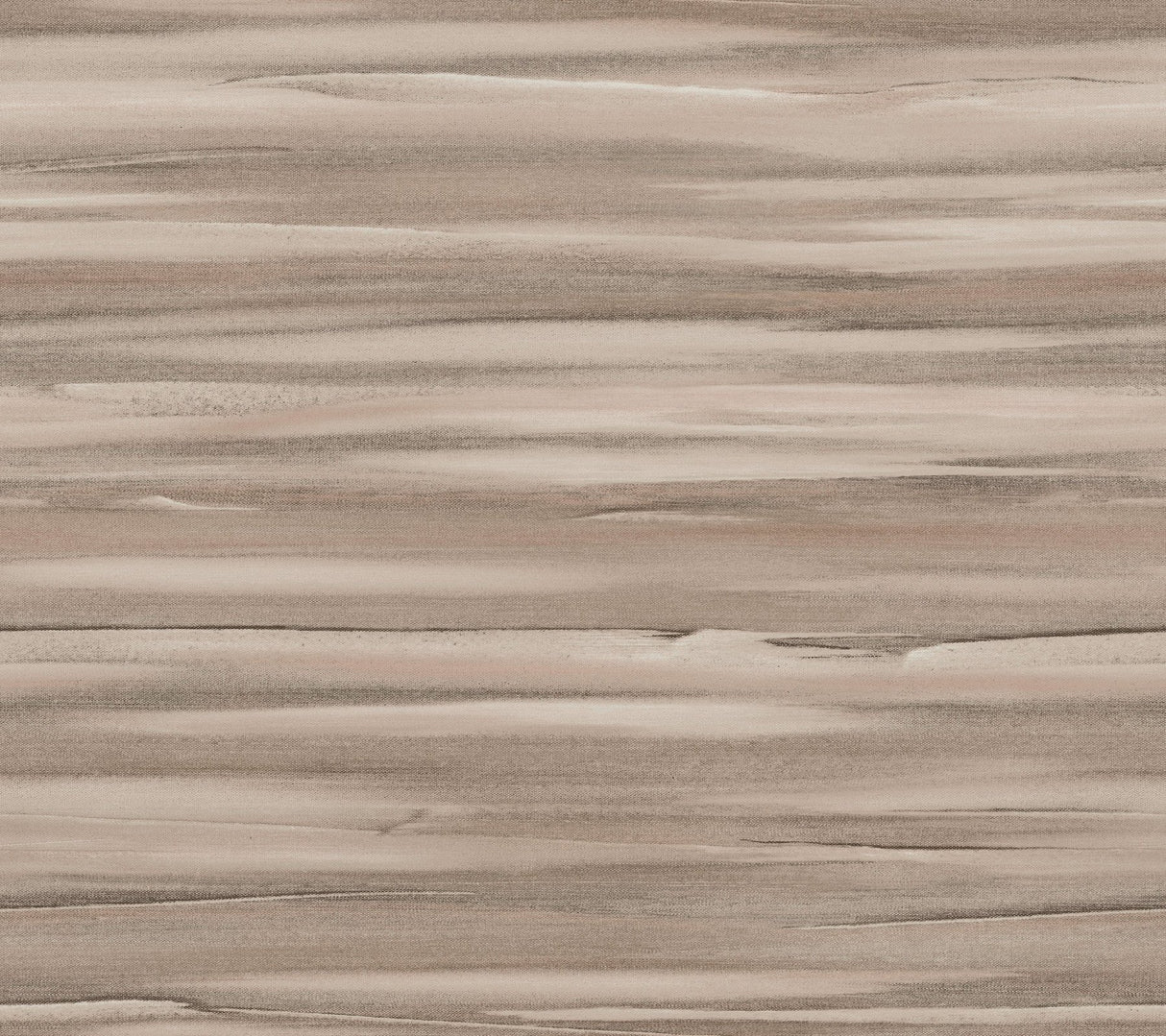Sanctuary Tan Wallpaper with Horizontal Watercolor Stripe Motif - York DT5125