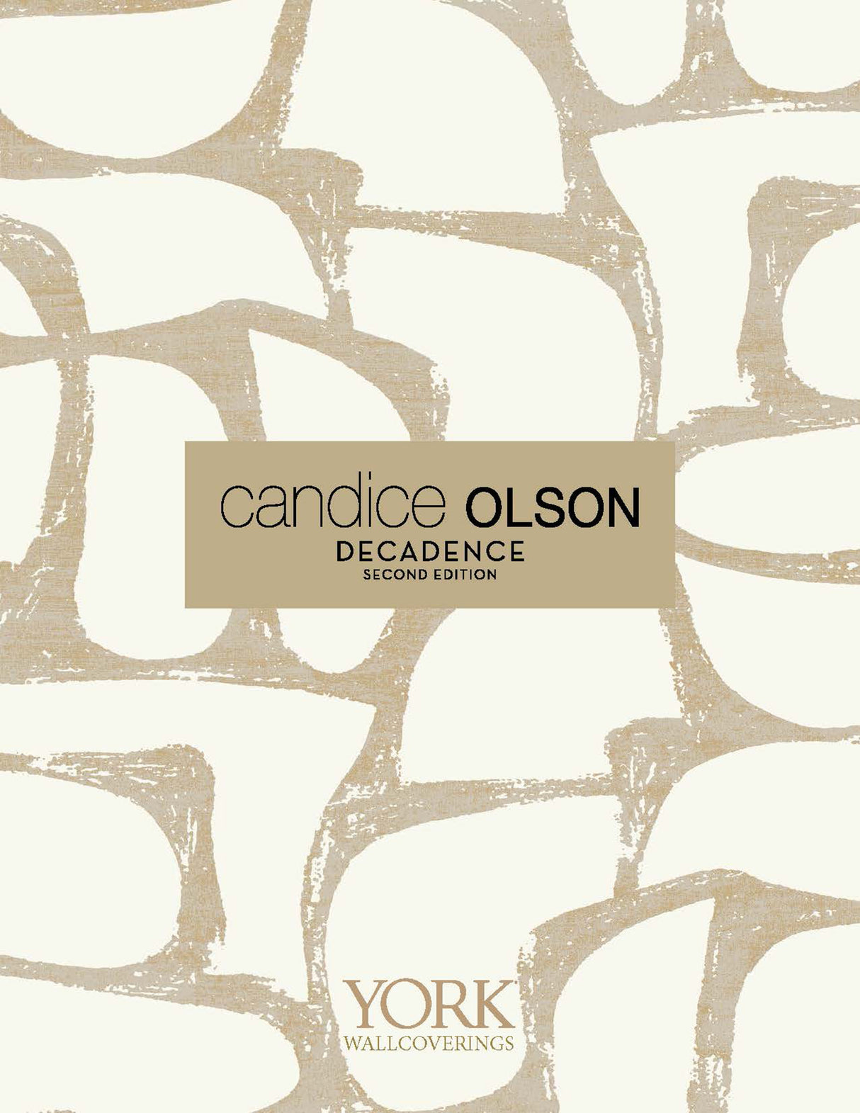 Mineral Shimmer Black & Gold by Candice Olson Wallpaper – York Designer Series DF3326