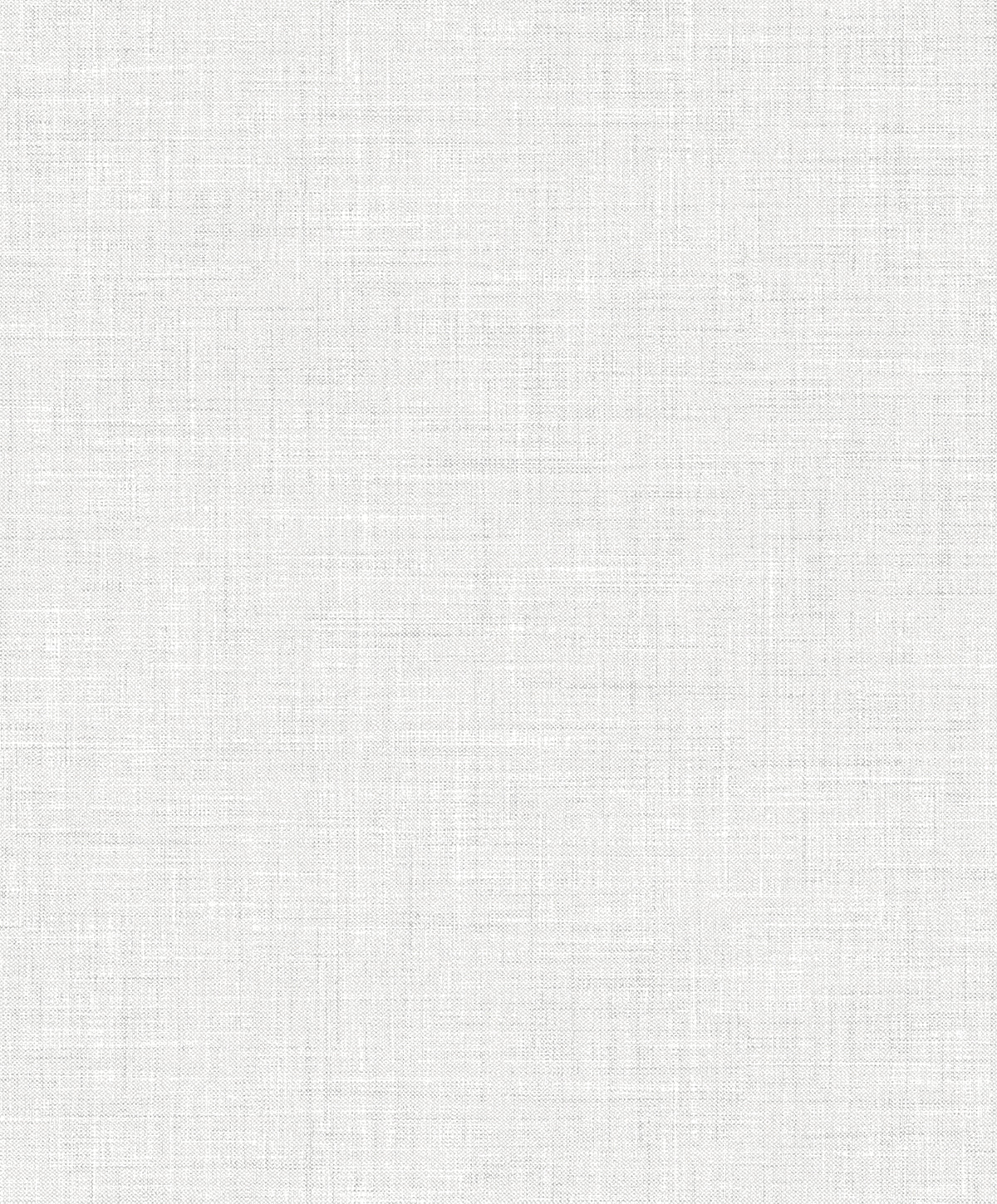 Vespia wallpaper in Ice Grey with a subtle faux linen texture