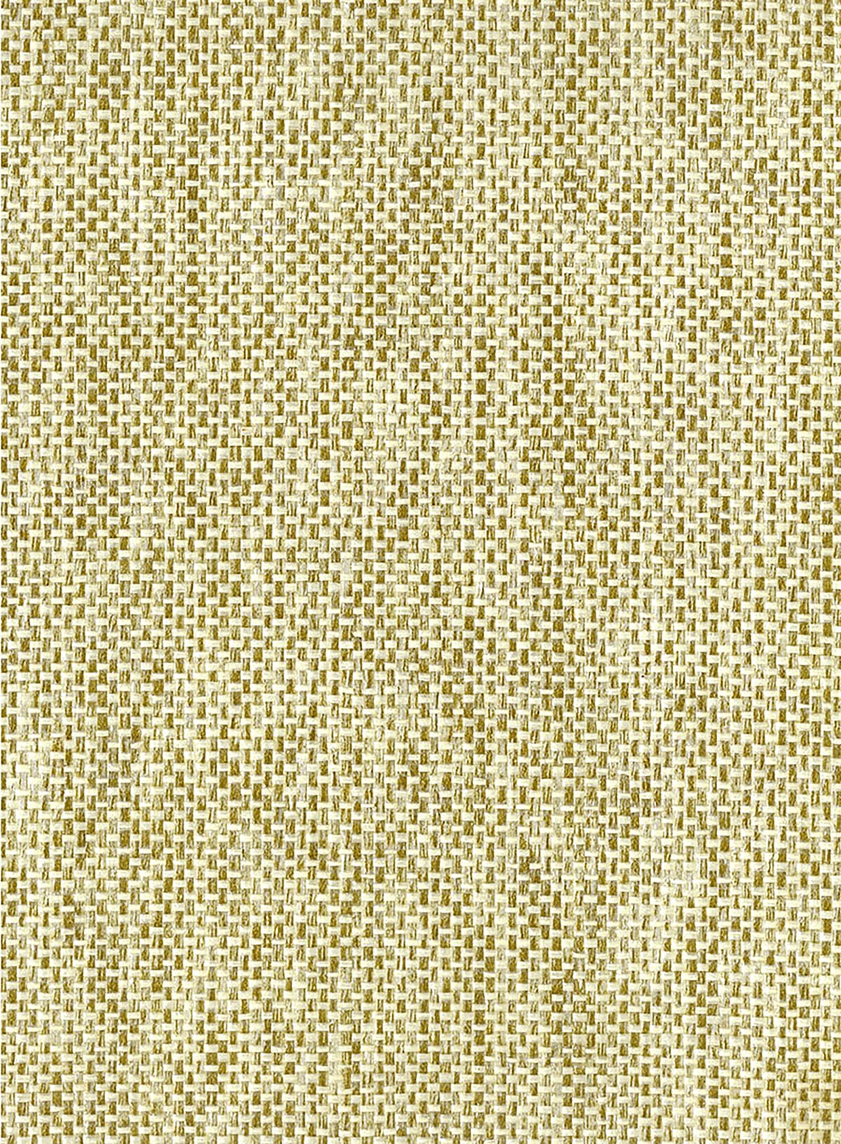 Paperweave grasscloth wallpaper texture in brown, metallic silver, and off white