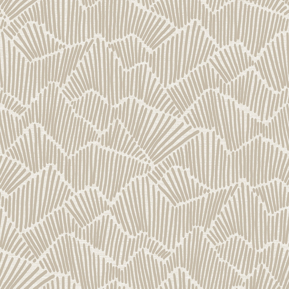 Ridge & Valley Beige Peel & Stick Wallpaper with Geometric Abstract Pattern - NuWallpaper ESS6027