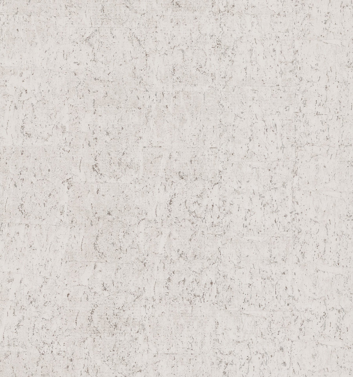 Cork Pale Grey & Silver Wallpaper with Metallic Cork Texture - York EV3901