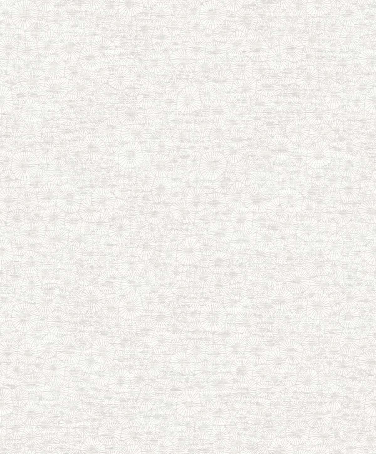 Windham Shells wallpaper in Pure Pearl with a subtle metallic abstract shell-like pattern